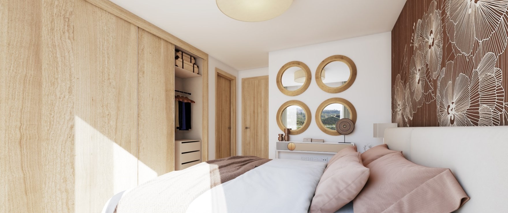 Ruime en lichte slaapkamer in een rustige omgeving, Mijas Resort