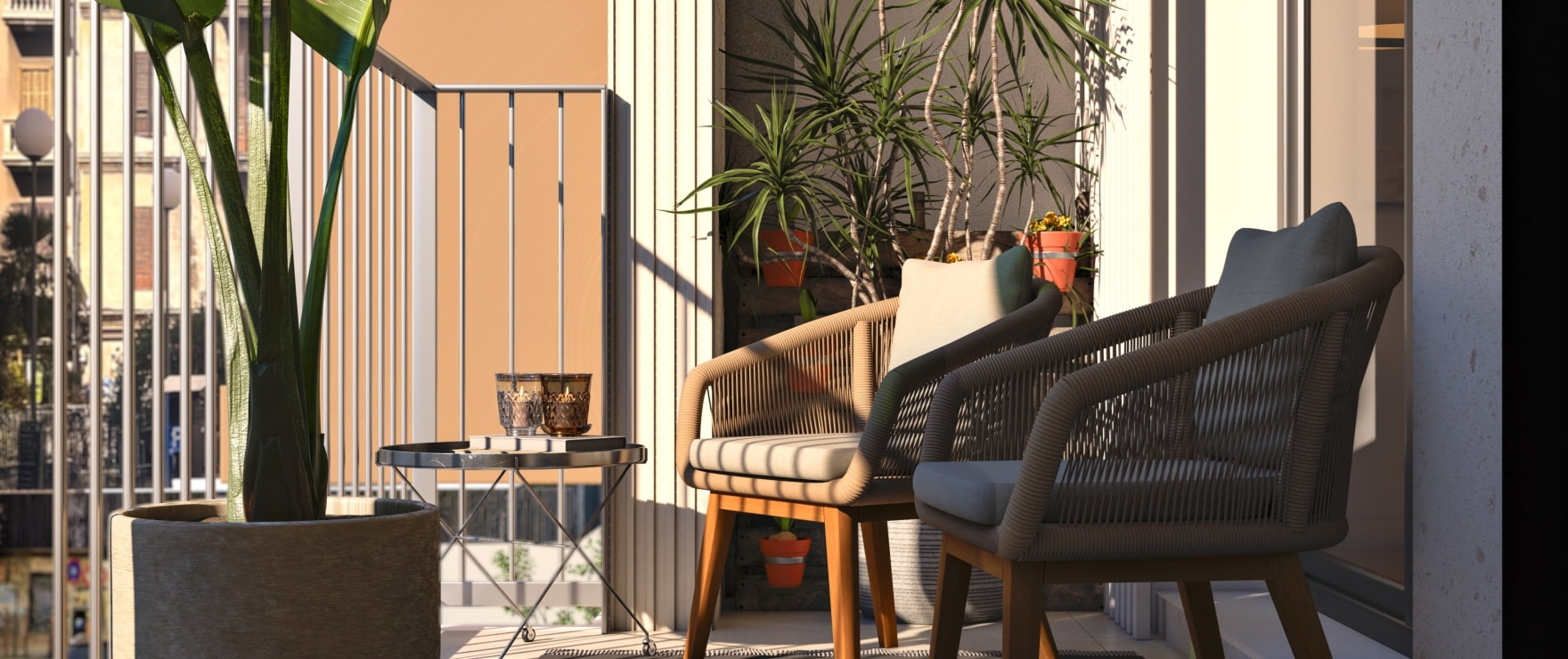 Apartamento con balcón en Palma de Mallorca