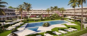 Allure: Nuevos apartamentos y duplex en venta en Elche, Alicante, de 2 y 3 dormitorios. Piscina comunitaria. Costa Blanca