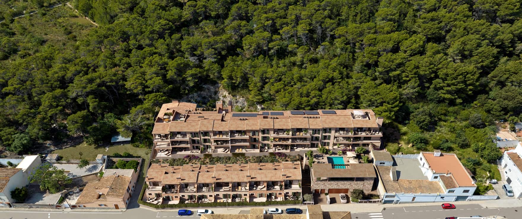 Oliu, Neubau-Apartments und Reihenvillen in Capdepera, Mallorca