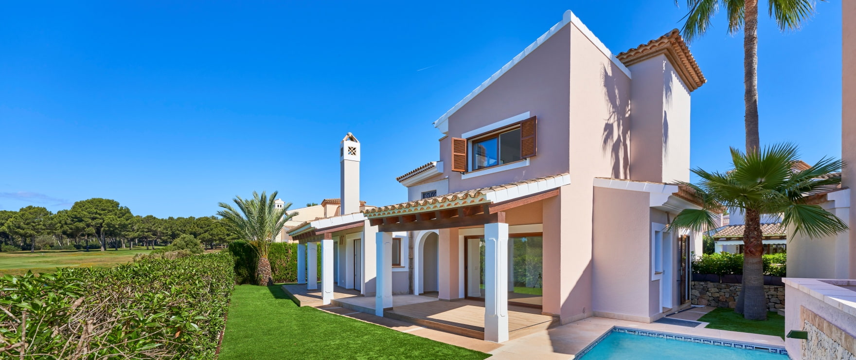 Nueva villa con piscina privada en Santa Ponsa, Mallorca