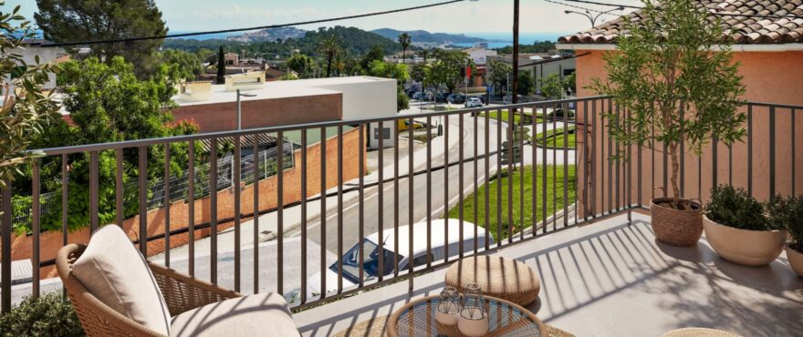 Neue Apartments mit Terrasse und schönem Ausblick