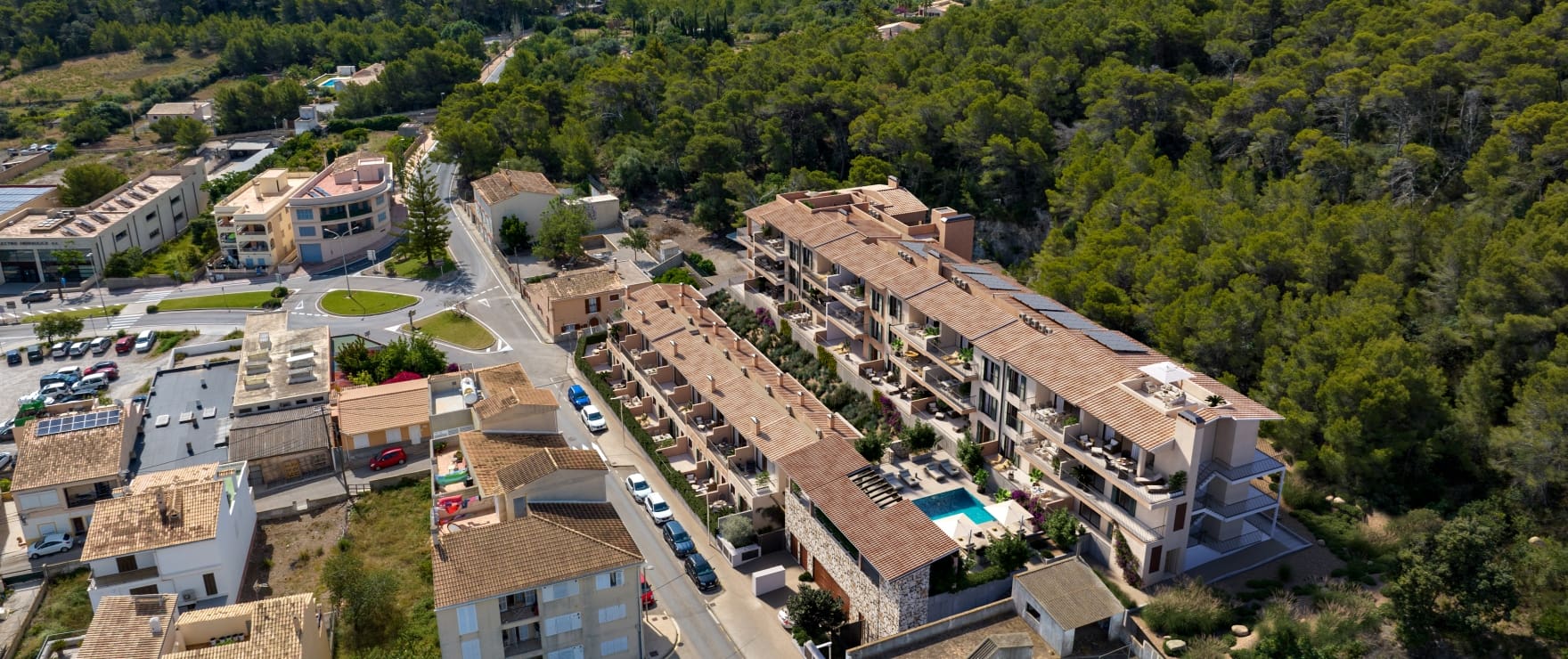 Oliu, Neubau-Apartments und Reihenvillen in Capdepera, Mallorca
