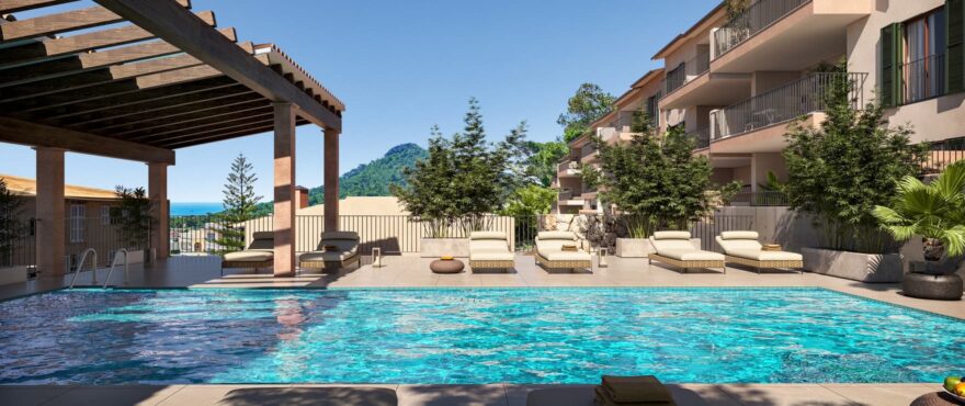 Exclusive new homes with communal pool in Capdepera