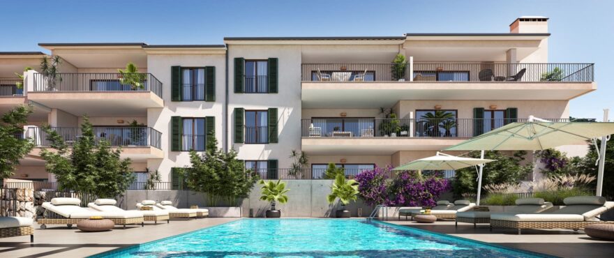 Exklusive Neubau-Immobilien mit Gemeinschaftspool in Capdepera