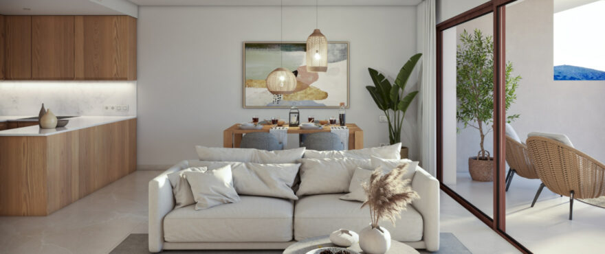Helles Wohnzimmer