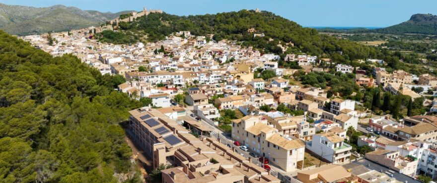 Oliu, Neubau-Apartments und Reihenvillen in Capdepera, Mallorca
