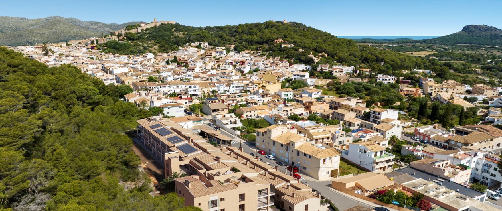 Oliu, Neubau-Apartments und Reihenvillen in Capdepera, Mallorca
