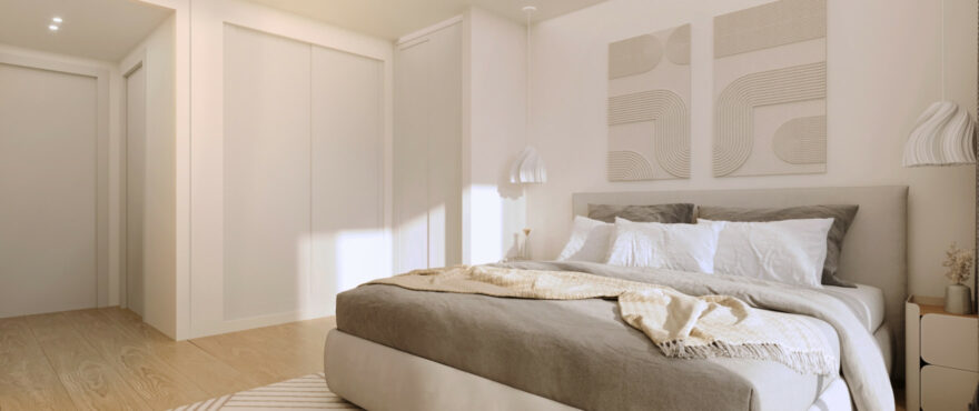 Amplio dormitorio en Siena