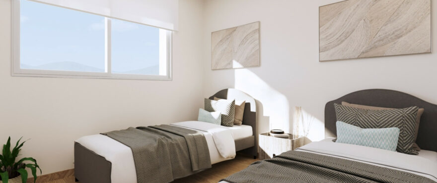 Spacious bedroom at Siena