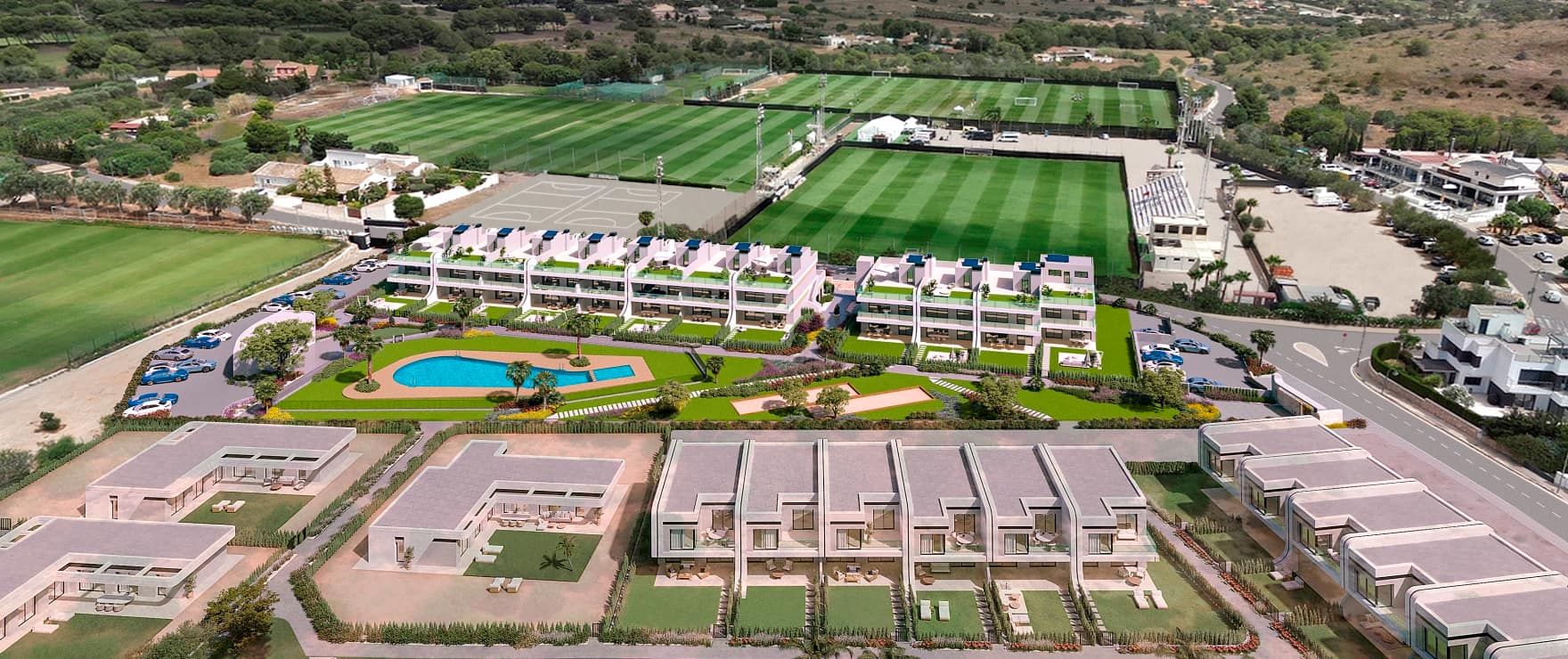Siena, new apartments for sale in La Manga Club