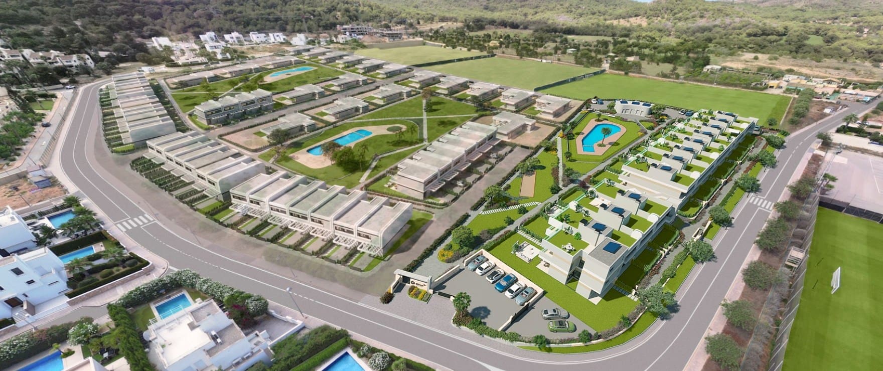 Siena, nuevos apartamentos en venta en La Manga Club