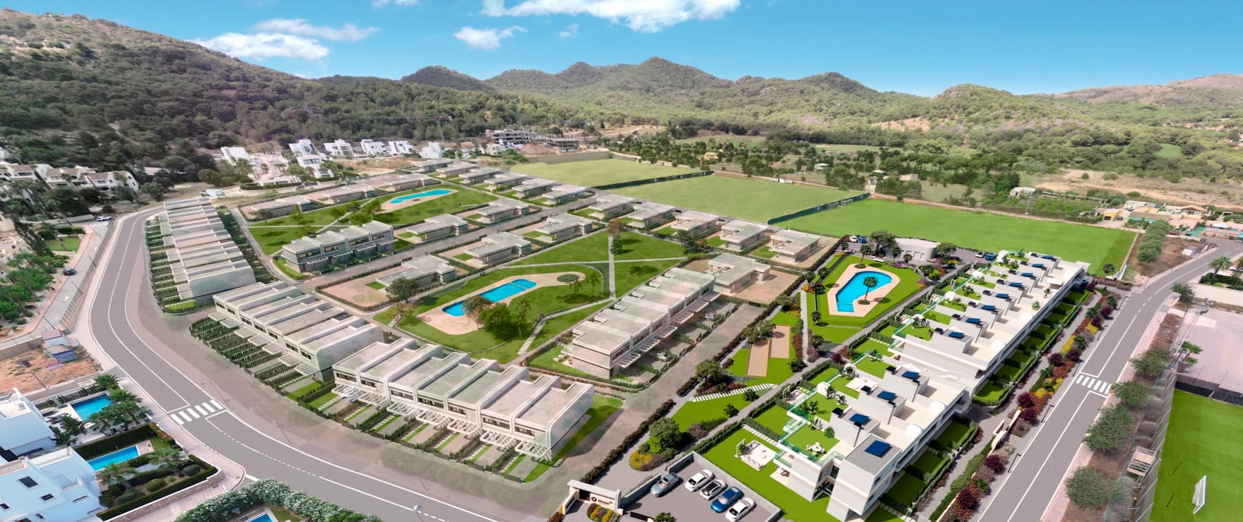 Siena, nuevos apartamentos en venta en La Manga Club