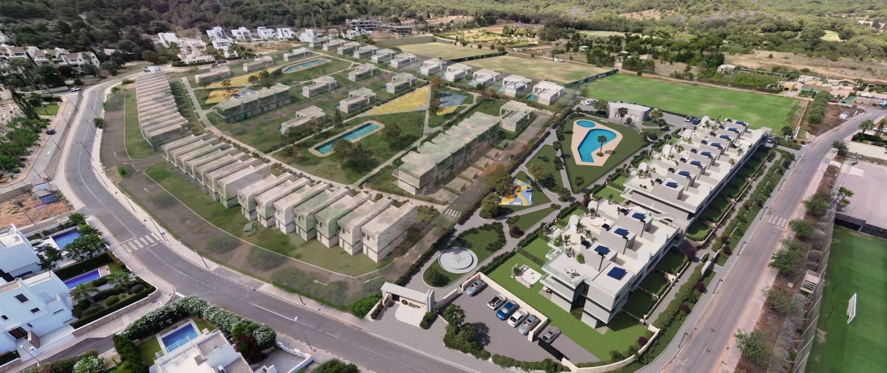 Siena, nowe apartamenty na sprzedaż w La Manga Club