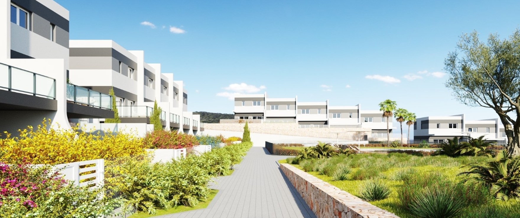 Nature: Woningen te koop met gemeenschappelijk zwembad en tuin in Balcón de Finestrat, Alicante. Nature: Woningen te koop met gemeenschappelijk zwembad en tuin in Balcón de Finestrat, Alicante.