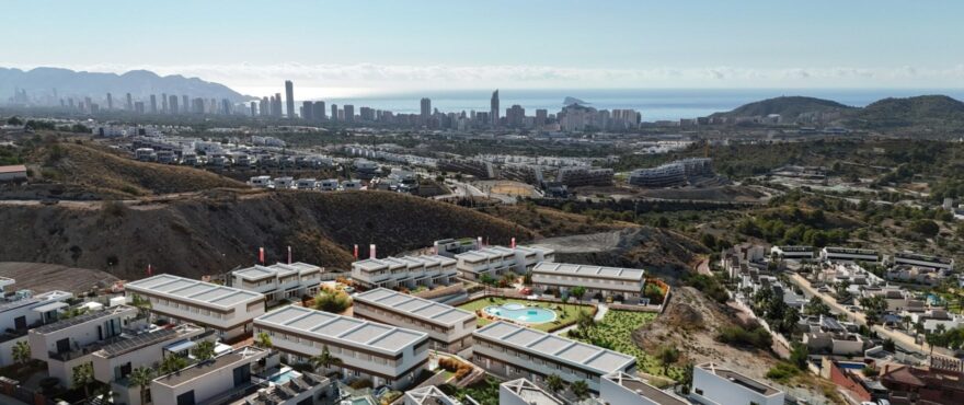 Nature: Vistas panorámicas de las nuevas viviendas, Balcón de Finestrat, Benidorm, Costa Blanca