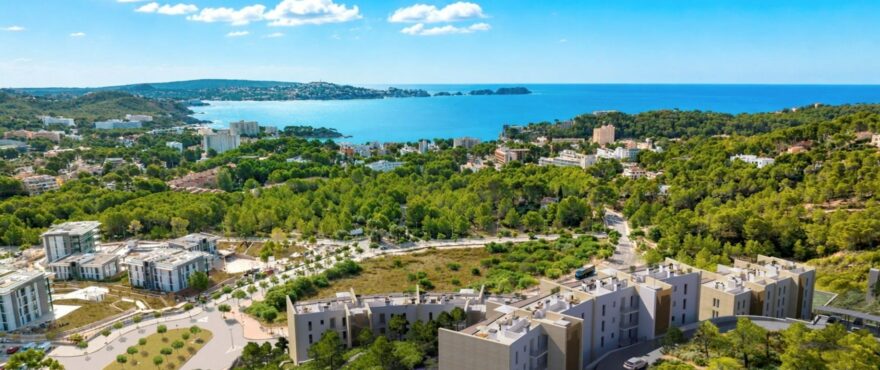 Infinity, Apartments mit 2 oder 3 Schlafzimmern in Peguera, Mallorca.