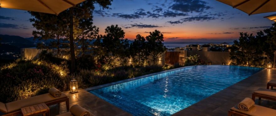 Infinity, neue Apartments mit Gemeinschafts-Infinity-Pools in Peguera.