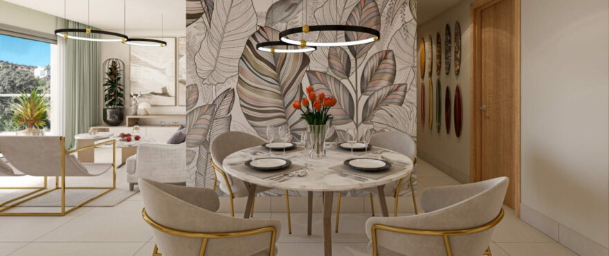 Bright and spacious living room.