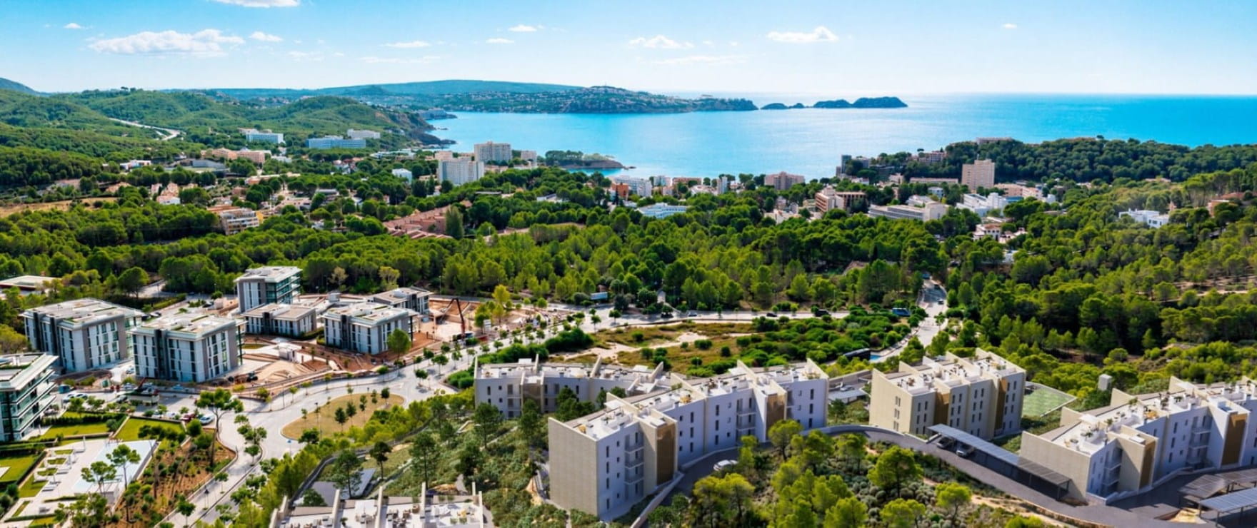Infinity, Neubau-Apartments in Peguera, Mallorca.