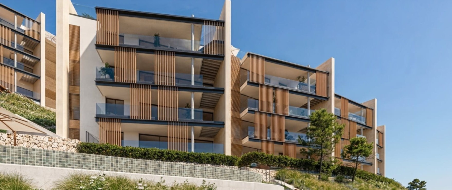 Infinity, Neubau-Apartments in Peguera, Mallorca.