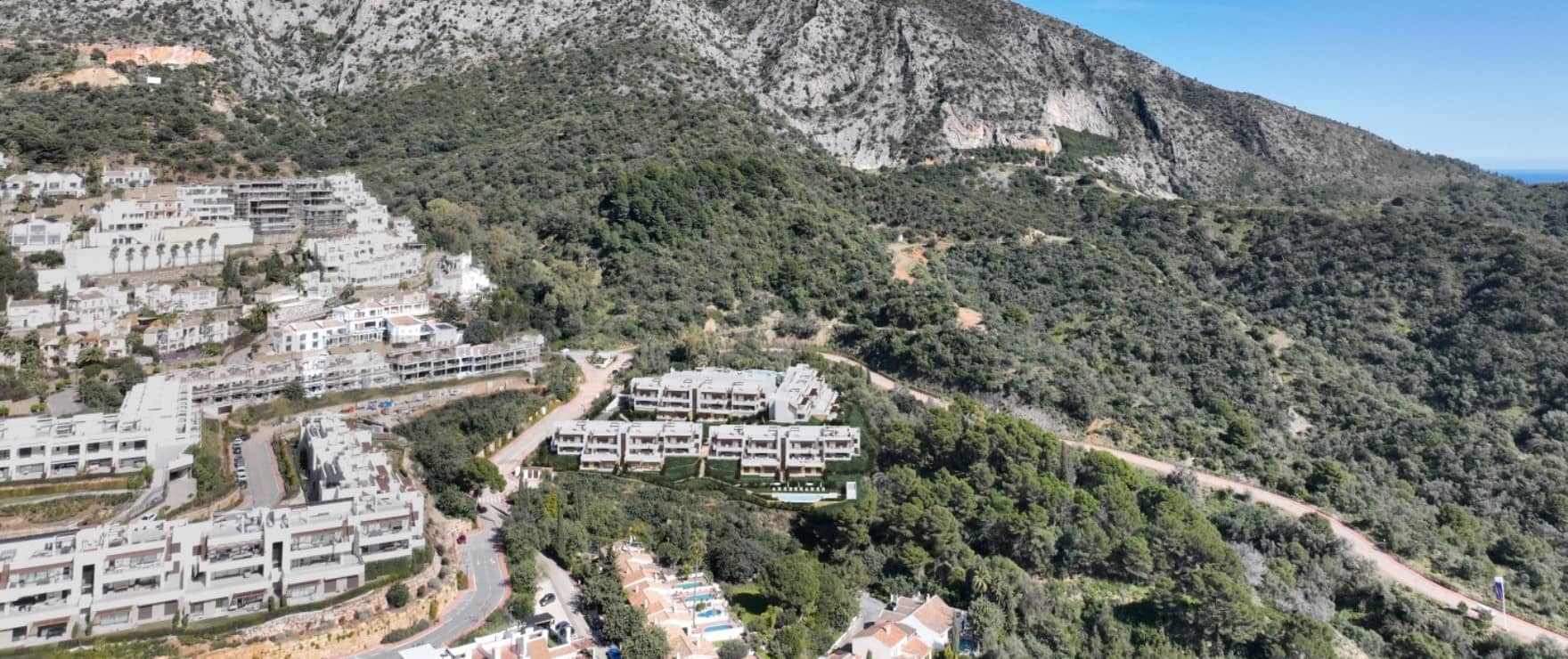 Almazara Gardens: luchtfoto van de omgeving