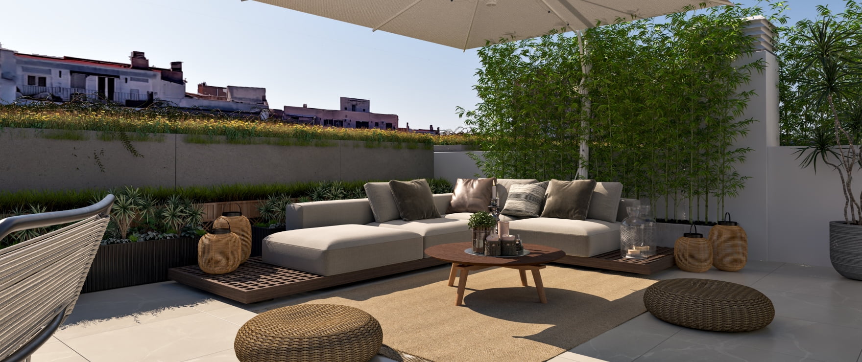 COR 39: Neue Apartments mit Balkon oder Dachterrasse in Palma. COR 39: Neue Apartments mit Balkon oder Dachterrasse in Palma.