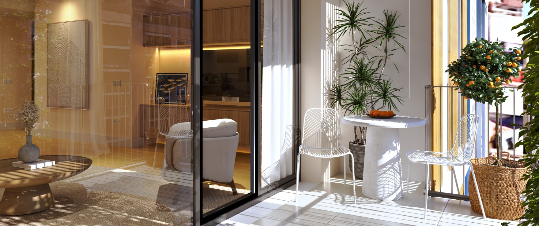 COR 39: New apartments with balconies in Palma. COR 39: New apartments with balconies in Palma.