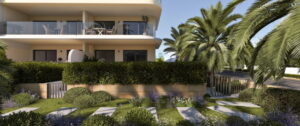 Las Palmeras: Nuevos apartamentos con piscina comunitaria y zonas ajardinadas en Font de Sa Cala