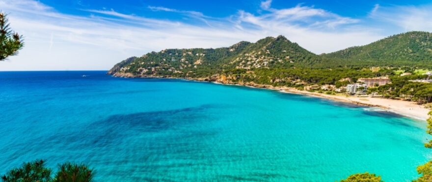 Canyamel beach in Capdepera, Mallorca